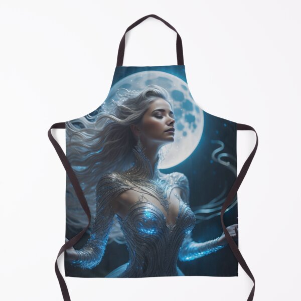 Item preview, Night's Enchantment: Alluring Woman in the Spell of Moon's Glow designed and sold by OrionFrost.