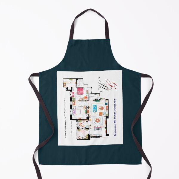 Item preview, Apartment of Will Truman and Grace Adler designed and sold by BrodenEveleigh.