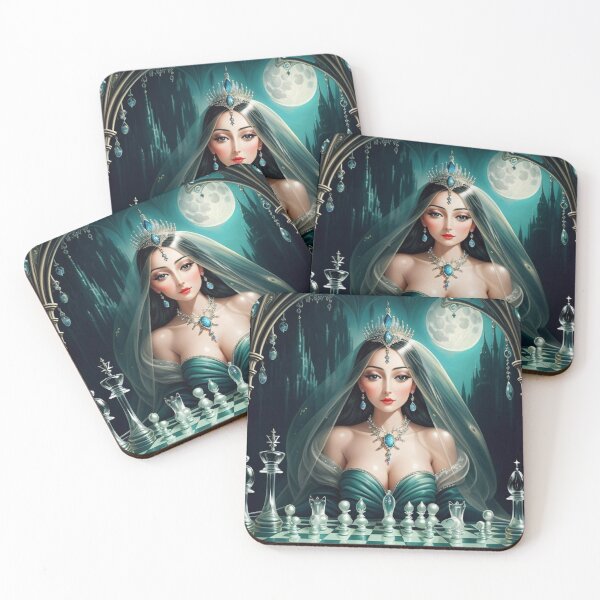 Item preview, Mystic Moves: Alluring Woman Conquering the Chessboard's Enchantment designed and sold by ThorneEvernight.