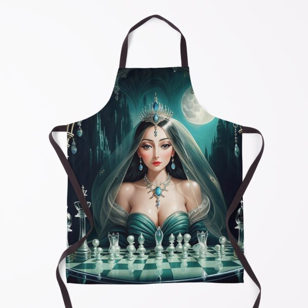 Item preview, Mystic Moves: Alluring Woman Conquering the Chessboard's Enchantment designed and sold by ThorneEvernight.