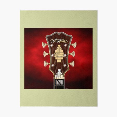 Artikel-Vorschau von Gitarrenkopfplatte Art Dangelico New York, designt und verkauft von BrodenEveleigh.