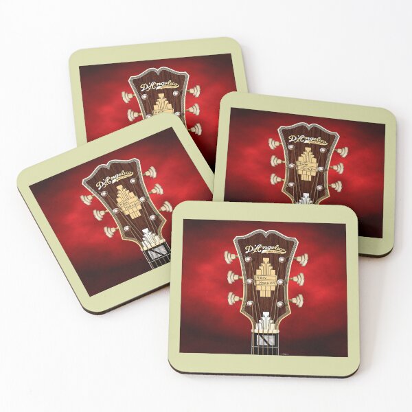 Item preview, GUITAR HEADSTOCK ART DANGELICO NEW YORKER designed and sold by BrodenEveleigh.