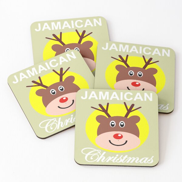 Item preview, Jamaica Christmas Funny Rudolph designed and sold by BrodenEveleigh.
