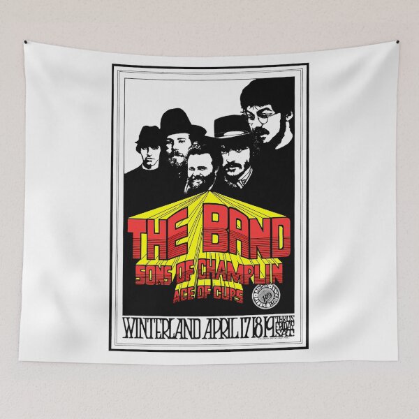Item preview, The Band Retro Concert designed and sold by bageKennedy.