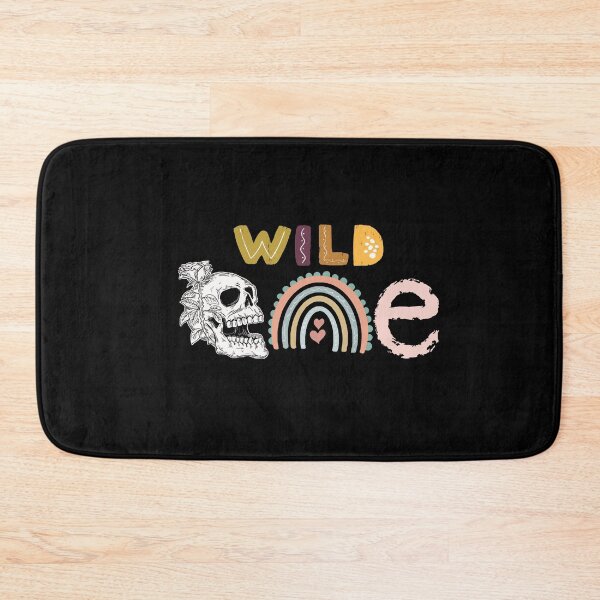 Item preview, Retro Rainbow Wild One Skull  Symbolic designed and sold by alexanderkn.