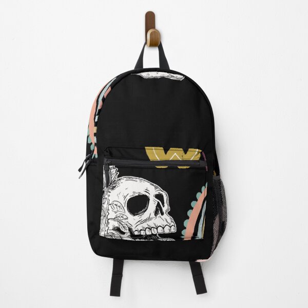 Item preview, Retro Rainbow Wild One Skull Symbolic designed and sold by alexanderkn.
