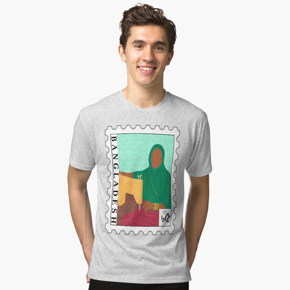 Item preview, Tri-blend T-Shirt designed and sold by ZaynahJArt.