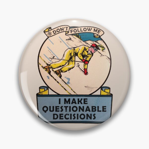 Item preview, Don't Follow Me Skiing designed and sold by hilda74.