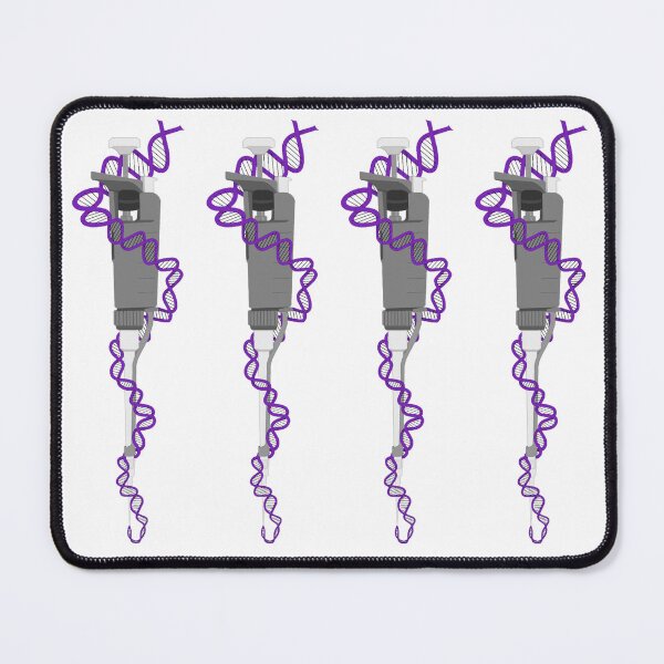 Item preview, Gray Micropipette with Purple DNA designed and sold by emmacatwheels.