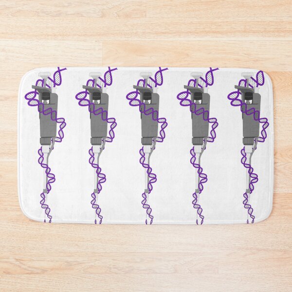 Item preview, Gray Micropipette with Purple DNA designed and sold by emmacatwheels.
