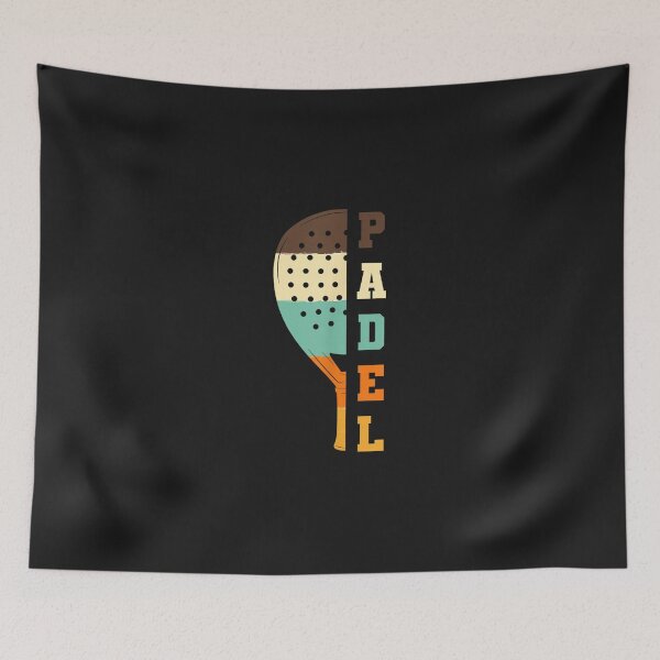 Item preview, Padel Paddle Tennis Racquet Ball Vintage Colors  designed and sold by RobertSulli.