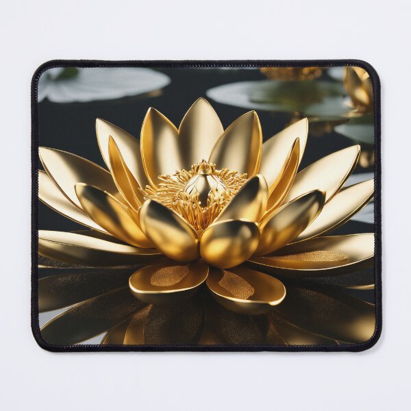 Item preview, Golden lotus flower designed and sold by AngelicArt24.