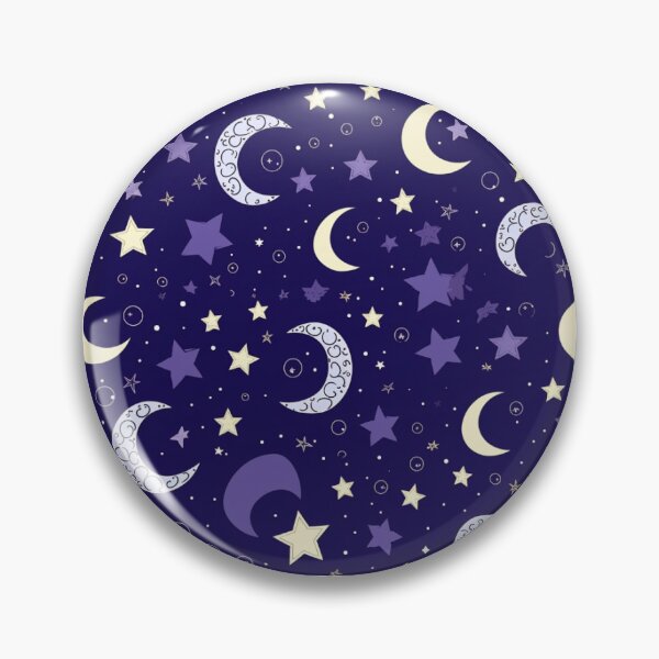 Item preview, Celestial Mystic Moon Pattern designed and sold by Tabuku.