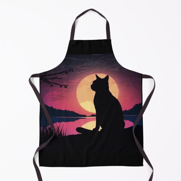 Artikelvorschau, Silhouette-Katze entworfen und verkauft von Myra365Art.