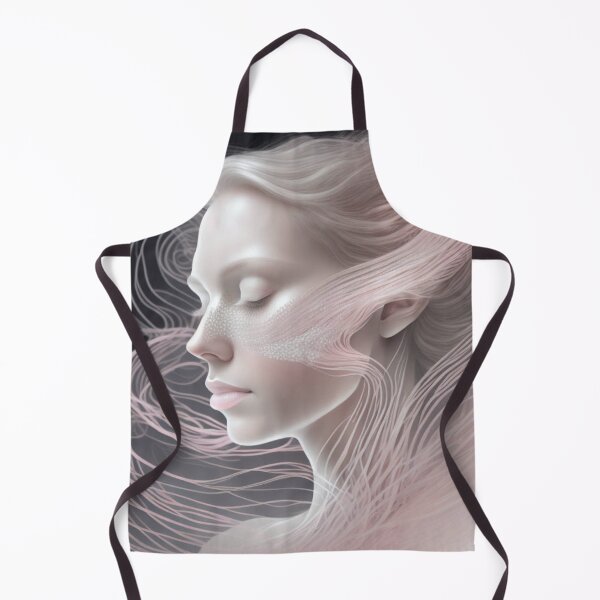 Item preview, Chromatic Beauty: Hypnotic Portrait of a Woman Adorned in Mysterious Tones designed and sold by SolaraNocturne.