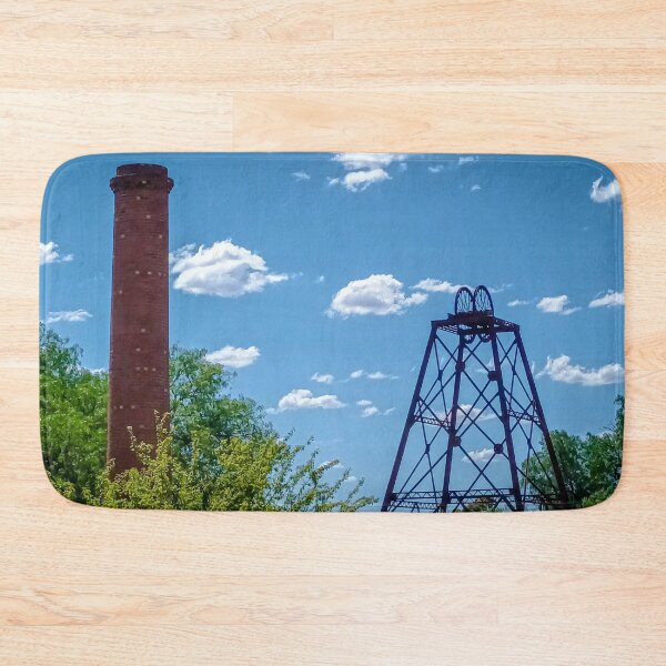 Item preview, Poppet Head and Crushing Battery Chimney - Golden Square, Victoria, Australia designed and sold by Steven Jodoin.
