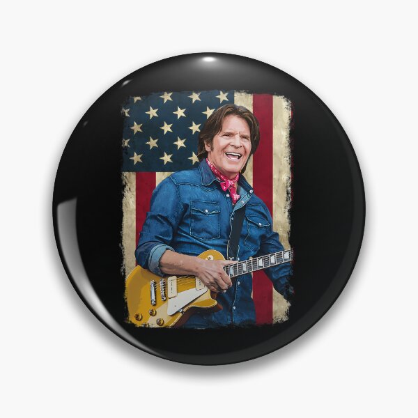 Item preview, Vintage American Flag John Fogerty Legend designed and sold by DicksonLennonG.
