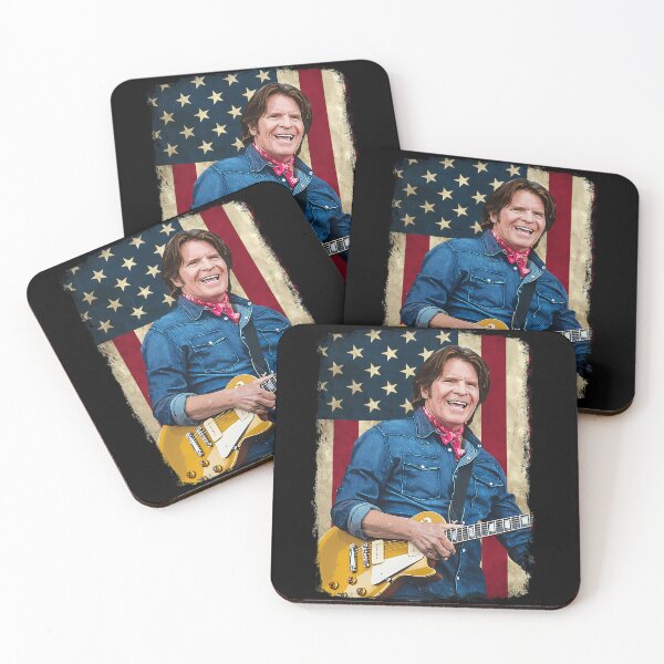 Item preview, Vintage American Flag John Fogerty Legend designed and sold by DicksonLennonG.