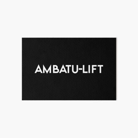 AMBATULIFT / AMBATU LIFT Dreamybull Photographic Print for Sale by  markislazy