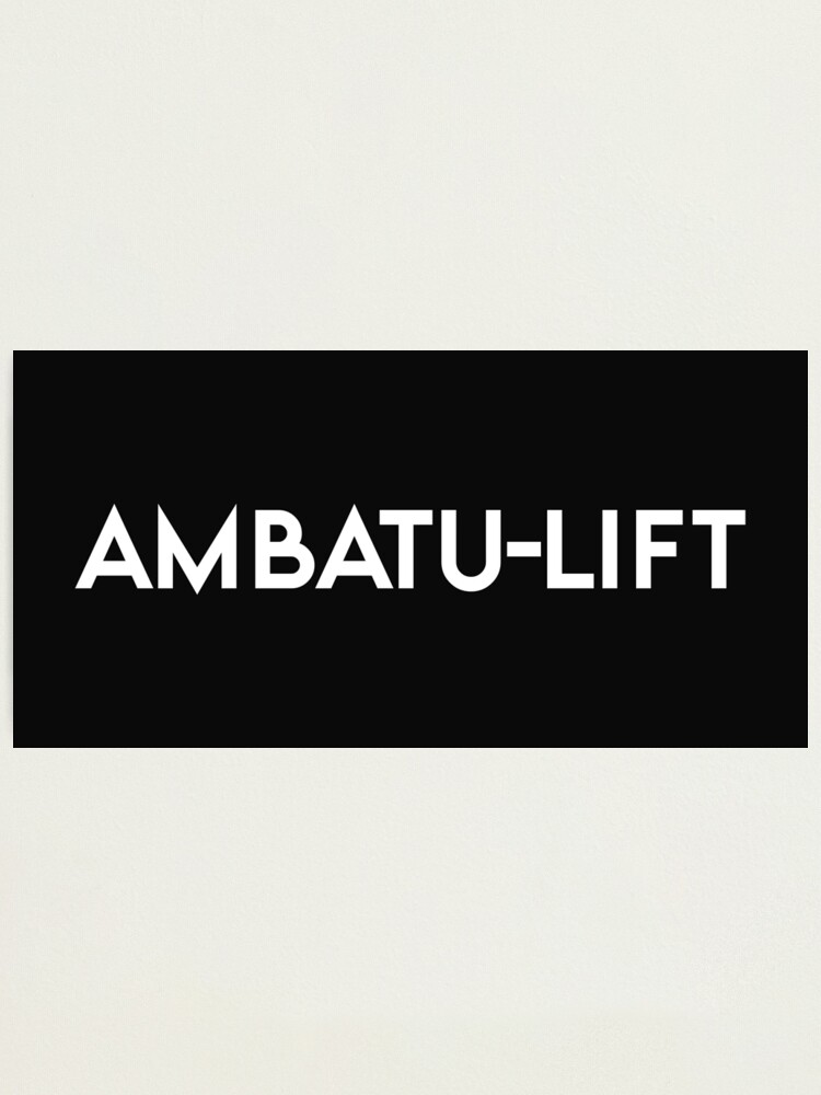 AMBATULIFT / AMBATU LIFT Dreamybull Photographic Print for Sale by  markislazy