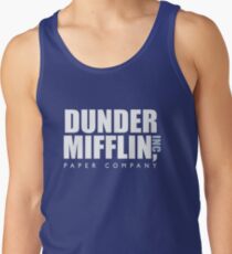 Dunder Mifflin The Office Logo Tank Top