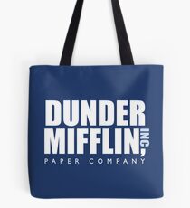 Dunder Mifflin The Office Logo Tote Bag