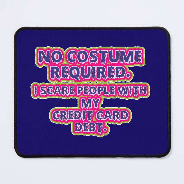 Item preview, Fuuny halloween money debt caption designed and sold by niks1351.