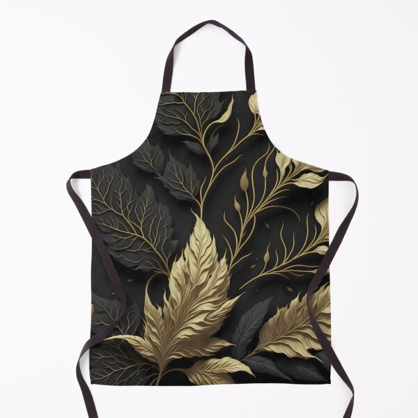 Item preview, Black And Gold Leaves designed and sold by SGCreations-78.