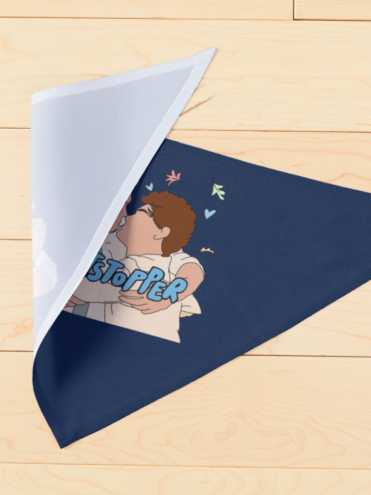 Thumbnail 4 of 6, Pet Bandana, Heartstopper designed and sold by Designs1279.