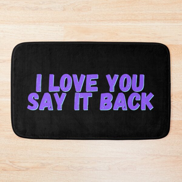 Item preview, I love you say it back - purple and blue designed and sold by addie-plays.