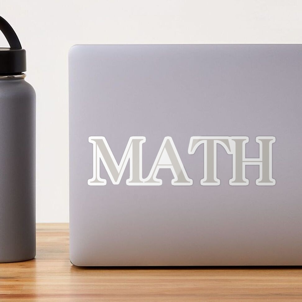 Math Stickers Preppy Stickers School Stickers Vinyl - Temu