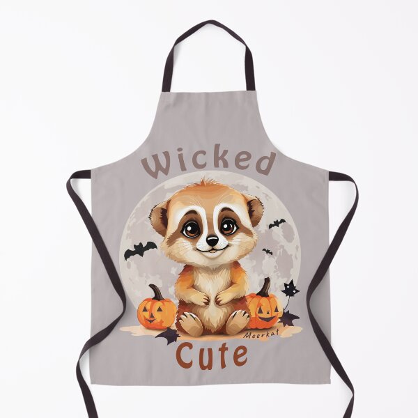 Item preview, Kawaii Halloween Wicked Cute Meerkat designed and sold by MvuuStudio.