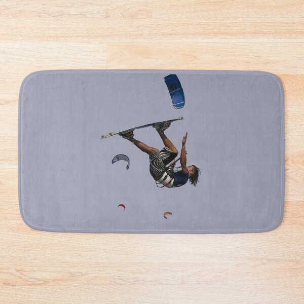 Item preview, Kitesurfer Somersaulting Color Illustration designed and sold by taiche.