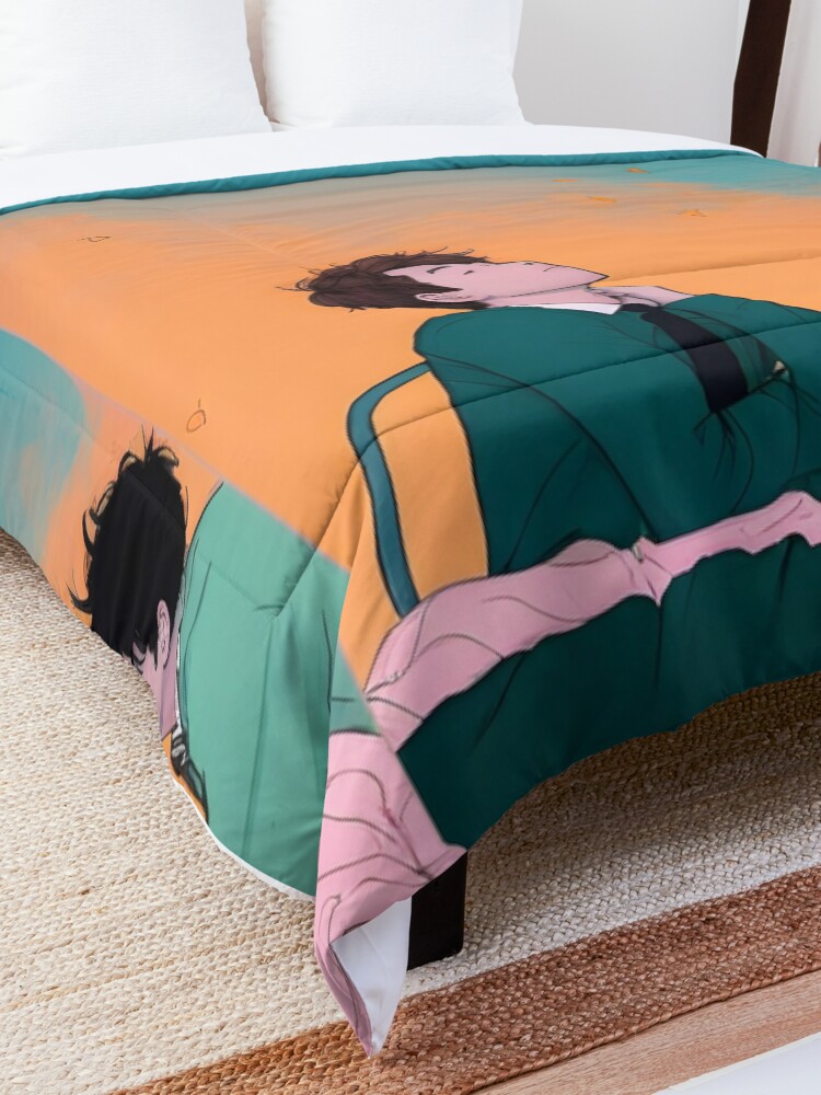 Thumbnail 5 of 6, Comforter, Hearstopper Nick and Charlie designed and sold by soulfulprintss8.