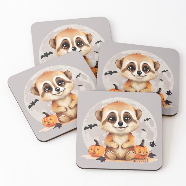 Item preview, Kawaii  Halloween Meerkat designed and sold by MvuuStudio.