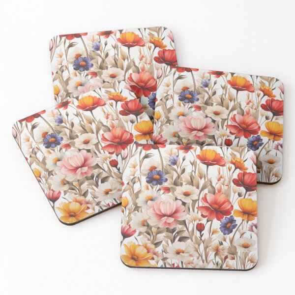 Artikelvorschau,   Buntes Blumenfeldmuster entworfen und verkauft von Rrrmin.