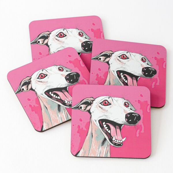 Item preview, Whippet Dog Happy designed and sold by jaredmcwhae.