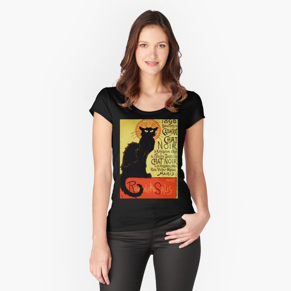 Chat Noir Vintage Black Cat Poster