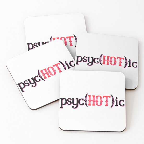 Item preview, I put the hot in psychotic - black and pink and red designed and sold by addie-plays.