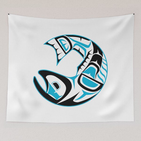 Item preview, Aboriginal Salmon Art 	 	 designed and sold by jkvwdapwr12.