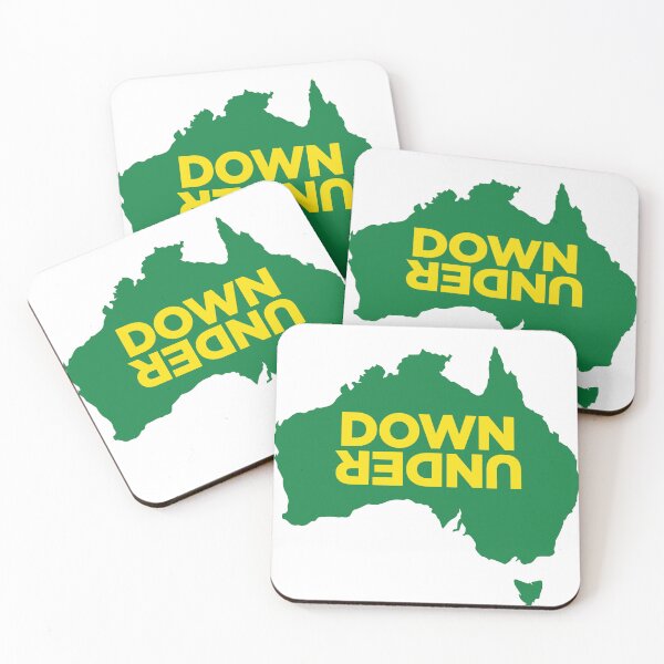 Item preview, Down Under Australia Map designed and sold by POLYM4TH.