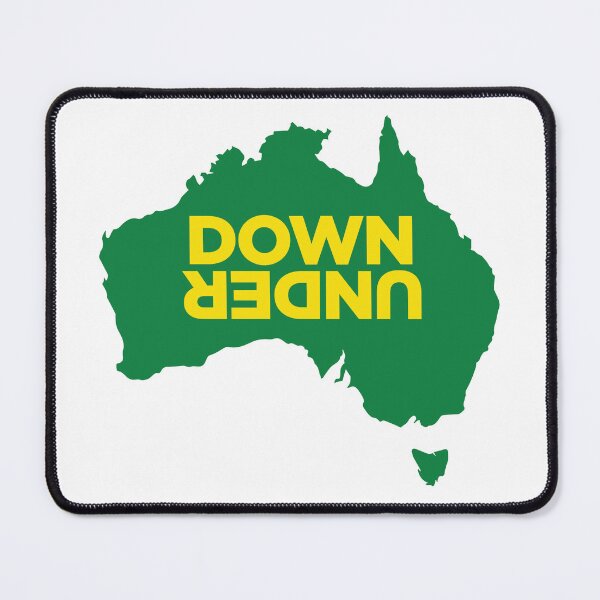 Item preview, Down Under Australia Map designed and sold by POLYM4TH.