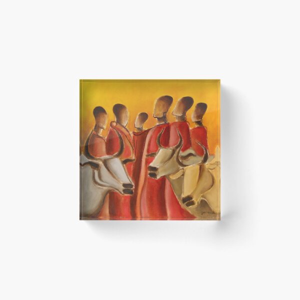 Item preview, Masai men  designed and sold by Sukhpal Grewal Ethnic Art.