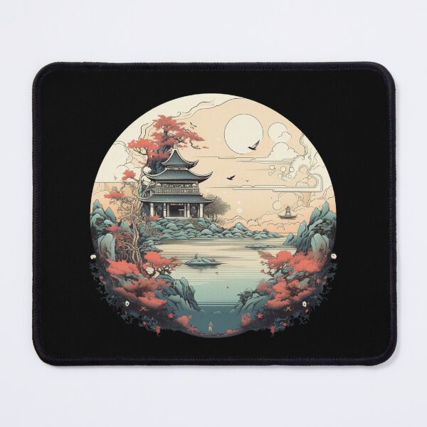 Item preview, Tranquil Zen Japanese Circle of Inspiration for Spiritual Souls designed and sold by AnnaMDesign.