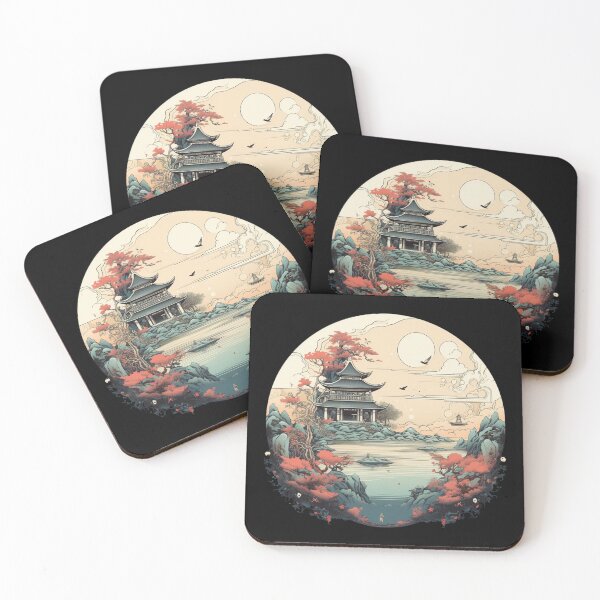 Item preview, Tranquil Zen Japanese Circle of Inspiration for Spiritual Souls designed and sold by AnnaMDesign.