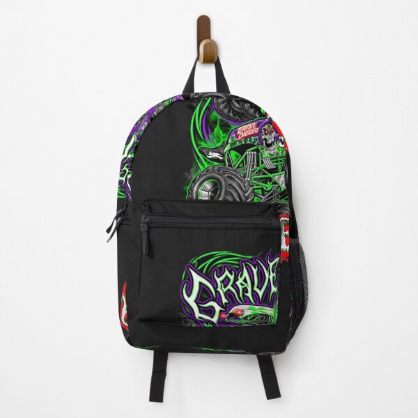 Item preview, monster jam grave digger monster truck Art Fans designed and sold by RaymondHewitt8.