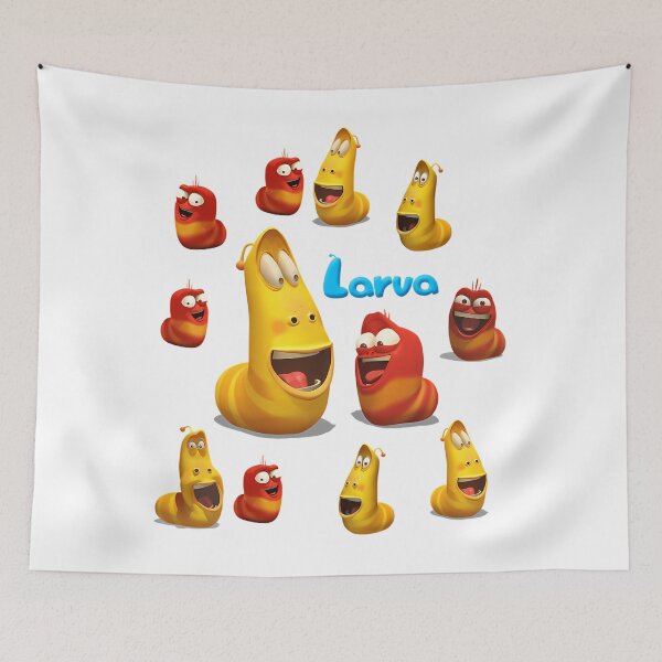 Item preview, Eightpa New Red Yellow Larva also known as Larvae TV Animation 2020 designed and sold by Modejumpers.