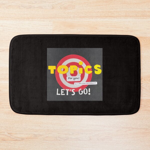 Item preview, Let's Go Topics designed and sold by prunellaparsnip.