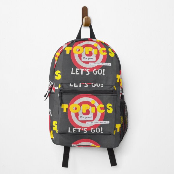Item preview, Let's Go Topics designed and sold by prunellaparsnip.