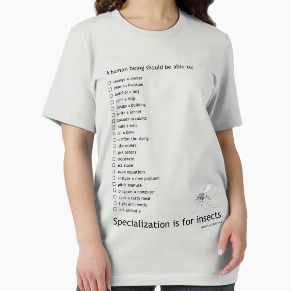 Item preview, Specialization is for Insects  designed and sold by Belmont Streetwear.
